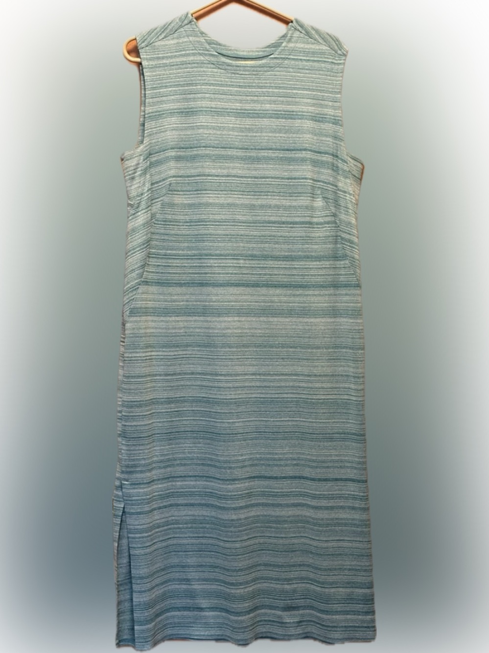 Duluth Trading Co. Sleeveless Summer Hours Midi Dress Size Large